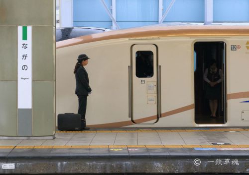 長野駅でのある風景・・・