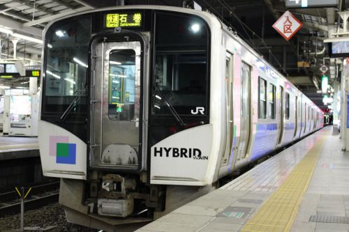 仙石東北ライン・石巻線で女川へ、空いている列車で快適な汽車旅です ~南東北一周の旅(4)~