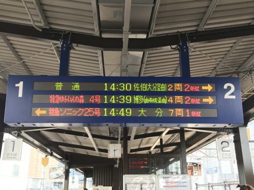 九州観光列車の旅~ゆふいんの森編(前編)