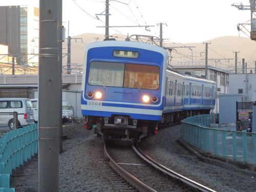伊豆箱根鉄道と富士山1