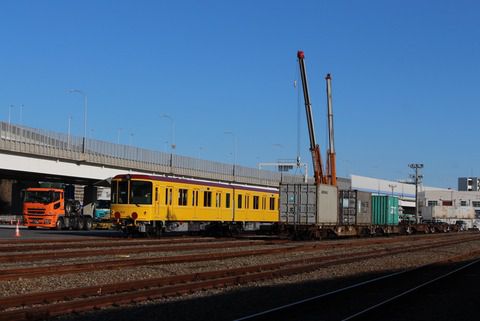 神奈川臨海鉄道31-3(東京メトロ1000系F1140編成甲種 横浜本牧駅)