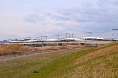 700系「ひかり」定期列車最後の撮影