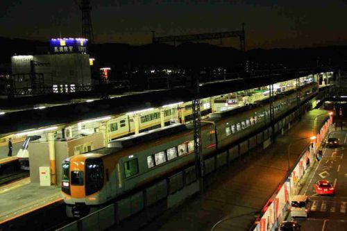 夜の近鉄俯瞰!