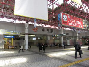 三河塩津駅に停車する特別快速に乗ってスタート駅入り