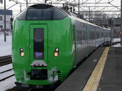 特急「ライラック」用789系0番台最終編成はまだ苗穂工場で転用改造中
