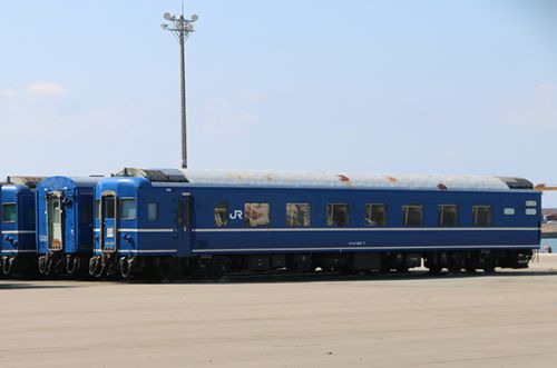 1年5か月経った秋田港の24系&秋田港駅ウォッチング