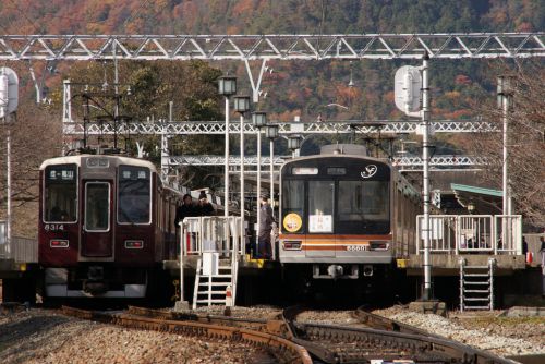 【堺筋線】春の嵐山行き臨時特急「ほづ」を運行