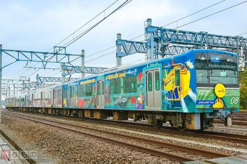 「レゴランド・トレイン」出発進行! あおなみ線の「レゴランド」最寄り駅へ