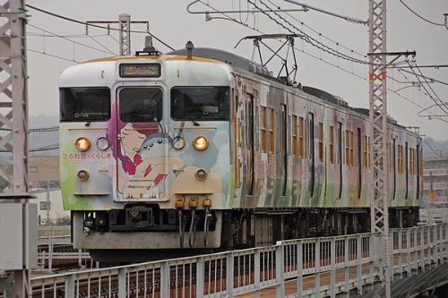 ひるね姫ラッピング列車