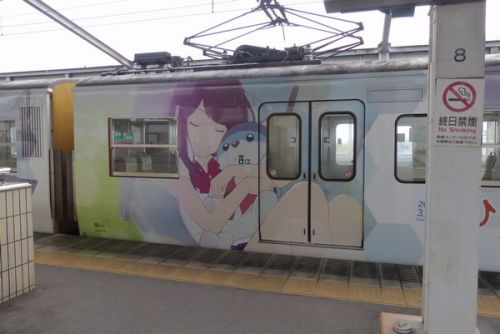 ひるね姫 聖地巡礼 児島駅到着
