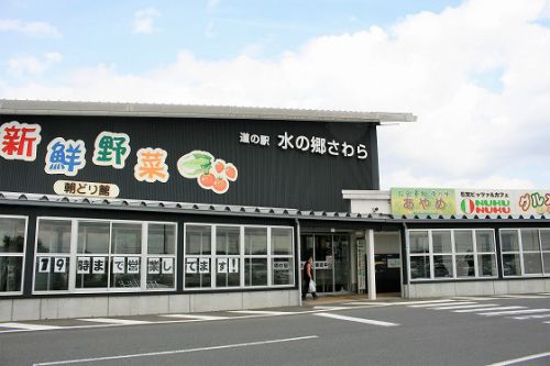 道の駅水の郷さわら