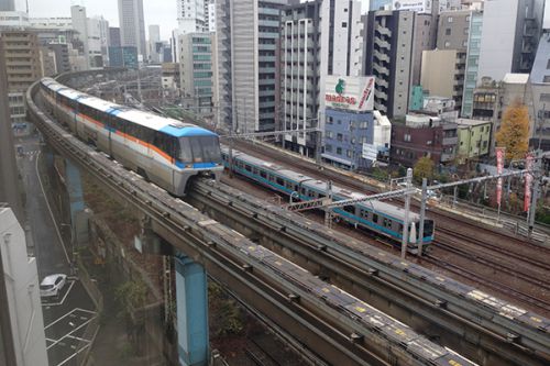 【親子鉄おススメ】モノレールが目の前を!チサンホテル浜松町