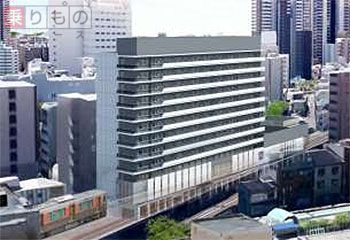 阪神電鉄とJR西日本、初の共同開発 大阪・福島区に複合ビル 2019年春開業