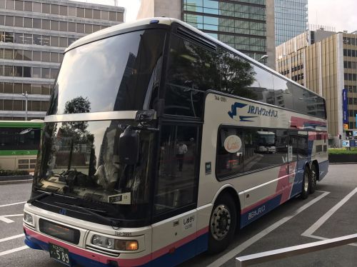 2階席最前列からの眺め最高!東海道昼特急3号乗車記♪東京から京都まであっという間の8時間半のバス旅!