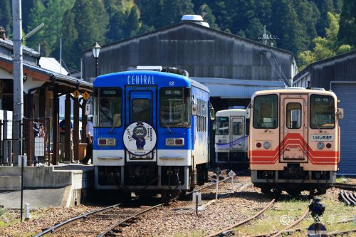明知鉄道、明智駅