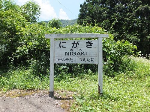 同和鉱業片上鉄道に接近してみた③ 苦木