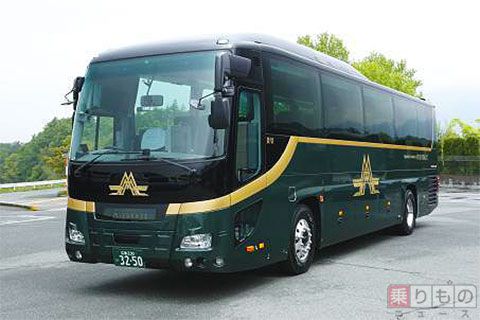 外観おそろい「瑞風バス」完成 豪華列車「TWILIGHT EXPRESS 瑞風」と接続