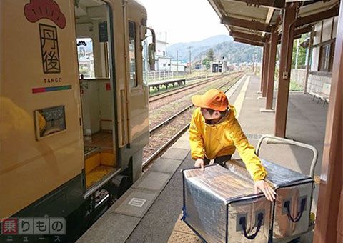 旅客列車で野菜を輸送 京都丹後鉄道で6月から 「貨客混載」として全国初