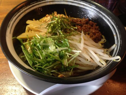 都営浅草線西馬込駅 麺処 鳴声 ボリューム満点!担々まぜそばを味わう!