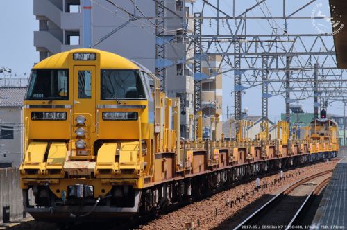 JR東海の隠れキャラ!?ロングレール運搬車に遭遇する!