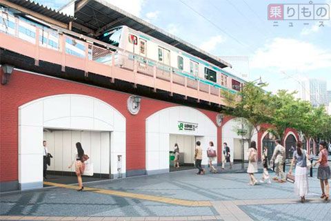 有楽町駅に通路新設、新橋駅は大屋根拡張 五輪に向け4駅改良へ JR東日本