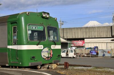 岳南電車8000形~新年は岳南電車で富士山を観よう!