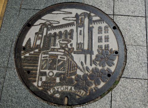 豊橋駅散策~マンホール・パラダイス