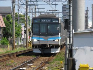 名鉄犬山線布袋駅上り線高架化1週間後の変化