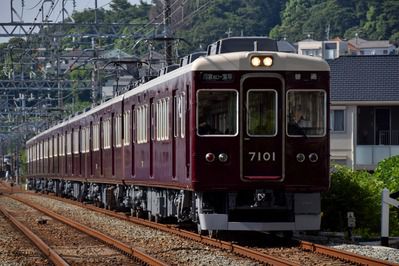 鉄コレの阪急7000系。