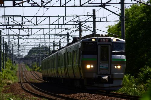 トレポの昼練と菊水カーブの夕練で電車 2017/06/17