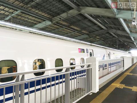 山陽新幹線・新神戸駅のホームドア、更新へ 大開口タイプでより線路側に