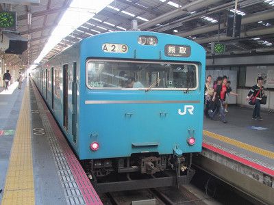 JR西日本103系 阪和線普通熊取行き