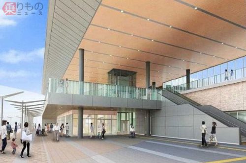 JR岩国駅の橋上駅舎と東西自由通路、11月使用開始 駅中心エリアの活性化へ
