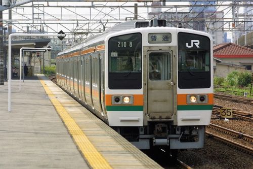 名古屋~亀山間 関西本線 その4 211系 国鉄時代に投入された4連