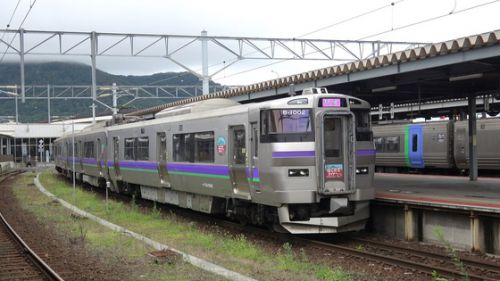 函館駅で撮影