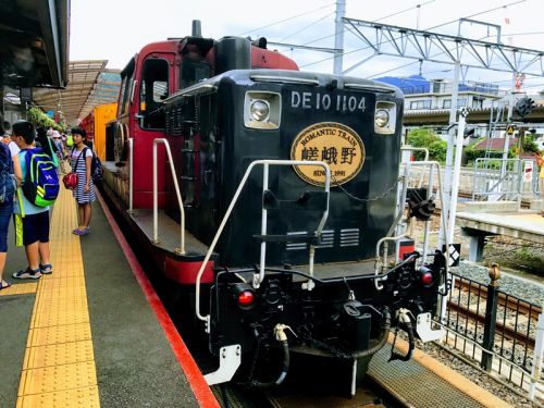 嵯峨野トロッコ列車の旅~トロッコ列車と保津川下り