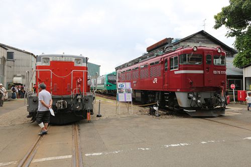 あきた鉄道フェアin土崎(2回目は展示車両編)