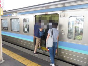 名古屋から長野!E127系100番台機器更新車A3編成で(塩尻駅→長野駅)