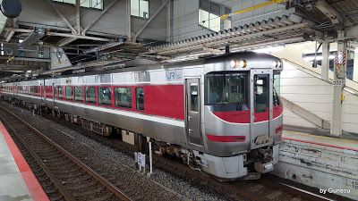 特急「はまかぜ」 間合い運用 - 草津駅