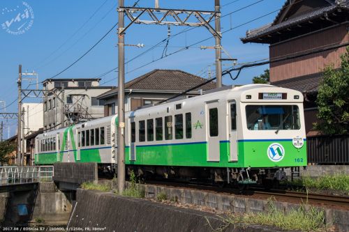 四日市あすなろう鉄道 260形リニューアル なろうグリーン 内部線(赤堀-日永)
