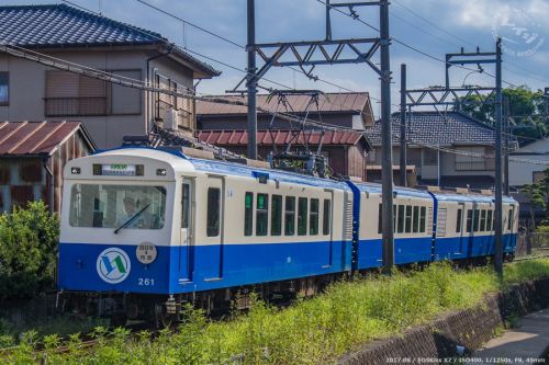 四日市あすなろう鉄道 260形リニューアル なろうブルー 内部線(日永-赤堀)