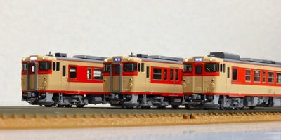 TOMIX・キハ40系(復刻国鉄急行色)整備完了
