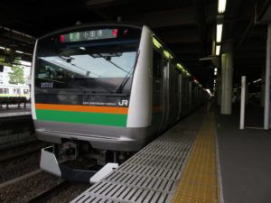 宇都宮駅から約3時間通し乗車!上野東京ラインで沼津駅へ