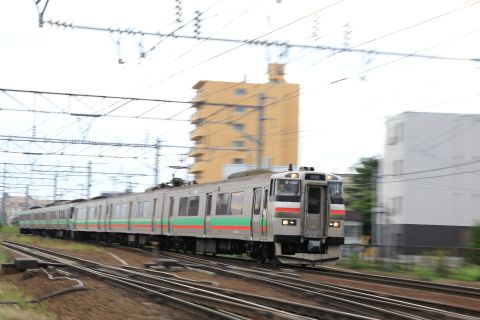 上からの流し撮りをできなかった臨時特急ニセコ号-いつもの場所で休日電写