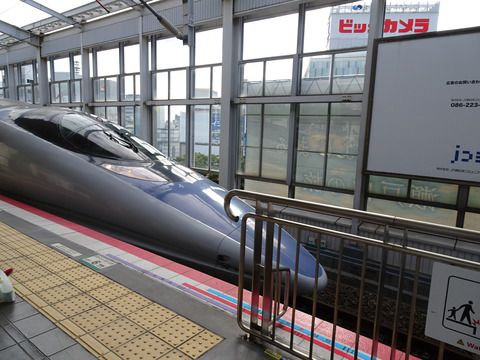 【2017/8/12-14 西日本の旅②】500系新幹線こだま731号乗車