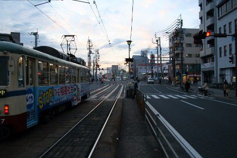 とさでん交通 上町五丁目駅(電停)