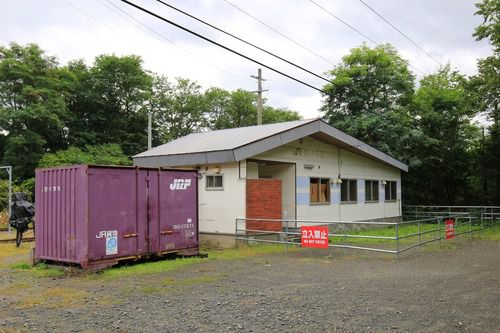 旧島ノ下駅。