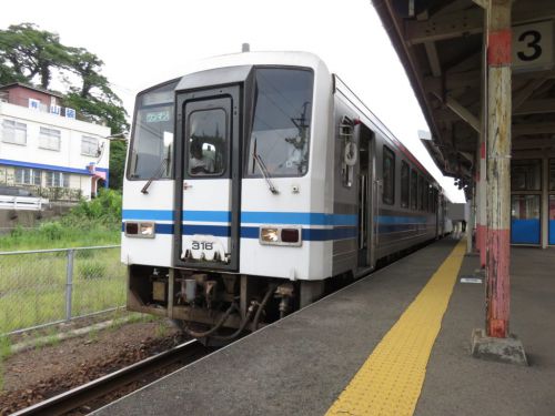 三江線を廃止前に乗り納め!宇都井駅は確かに天空の駅だった