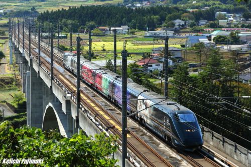 現美新幹線初の県外営業運転 大宮~新潟