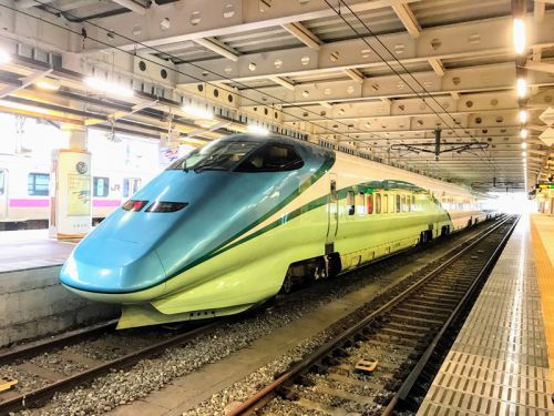 JR東日本週末パスの旅~新庄駅でとれいゆつばさと遭遇